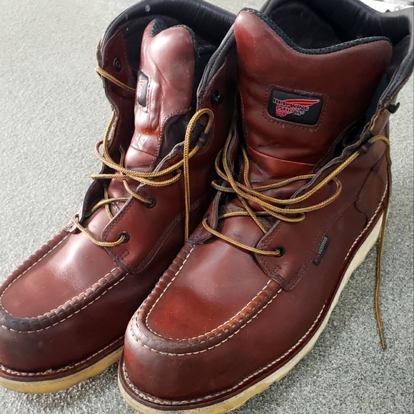 Red Wing Steel Toe Boots - Picture 1 of 4